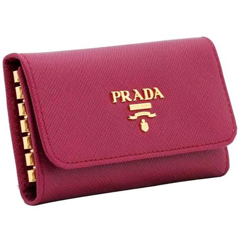 prada card keychain|designer key pouch women's prada.